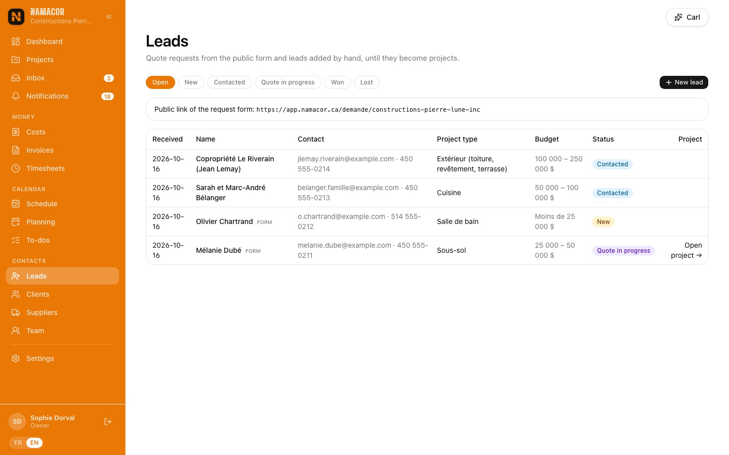 Leads