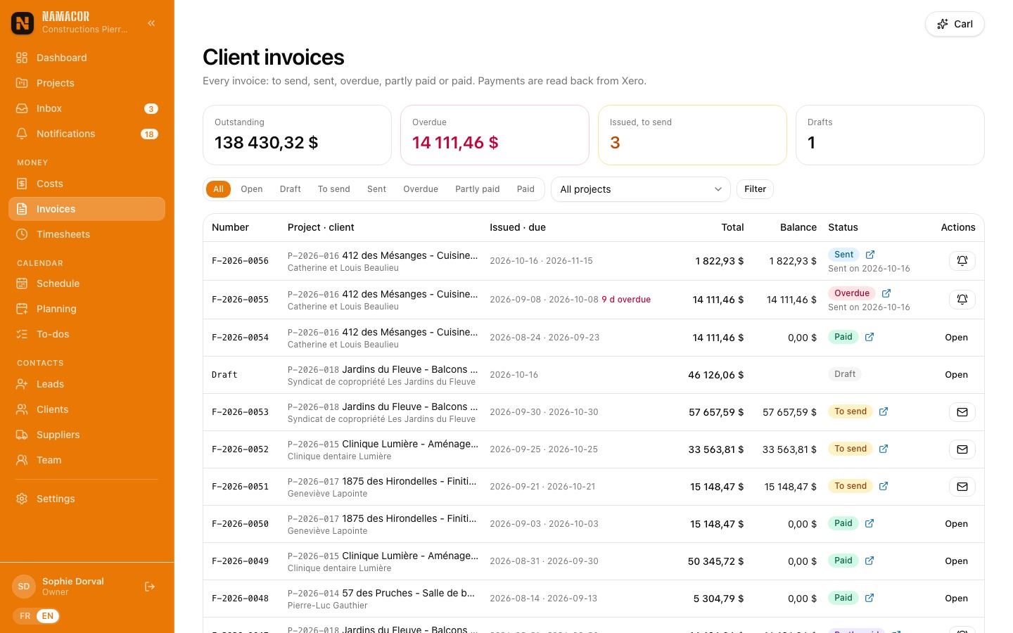 Invoices