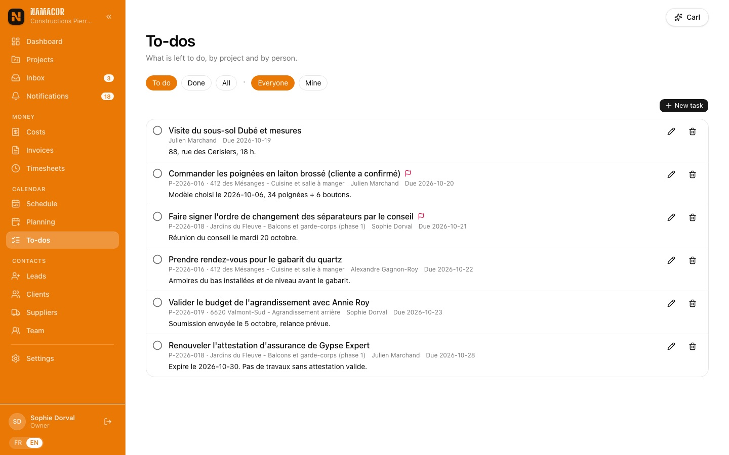 To-dos
